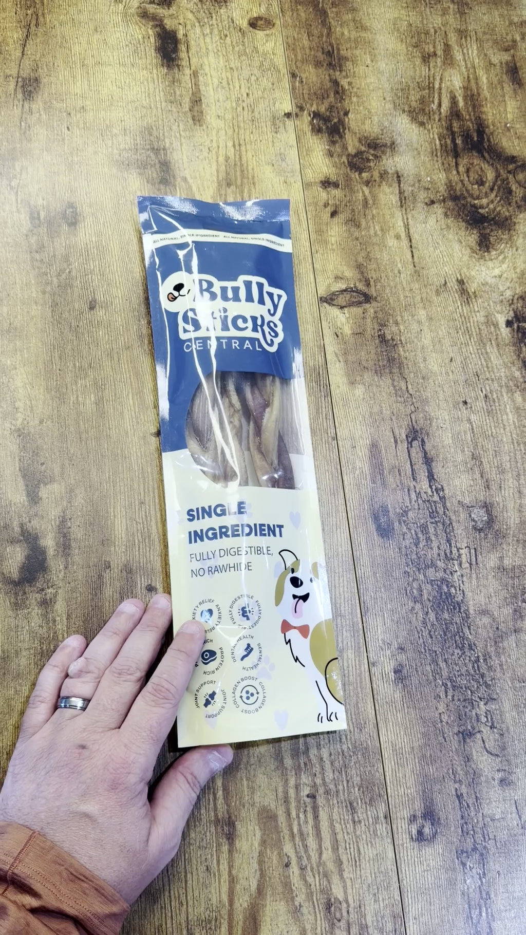 12 inch braided bully sticks video