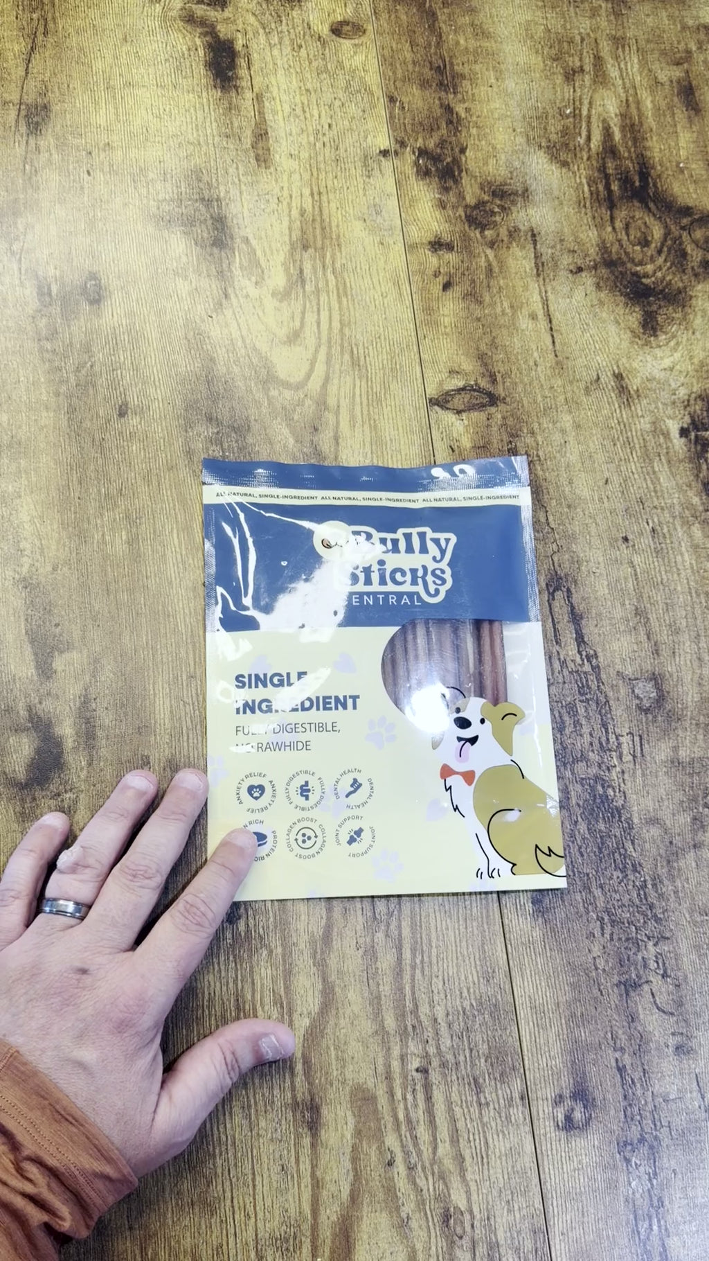 6 inch thin bully sticks video