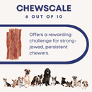 6" Gullet Strips For Dogs - Bully Sticks Central