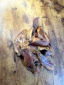 Pig ear strips for dogs