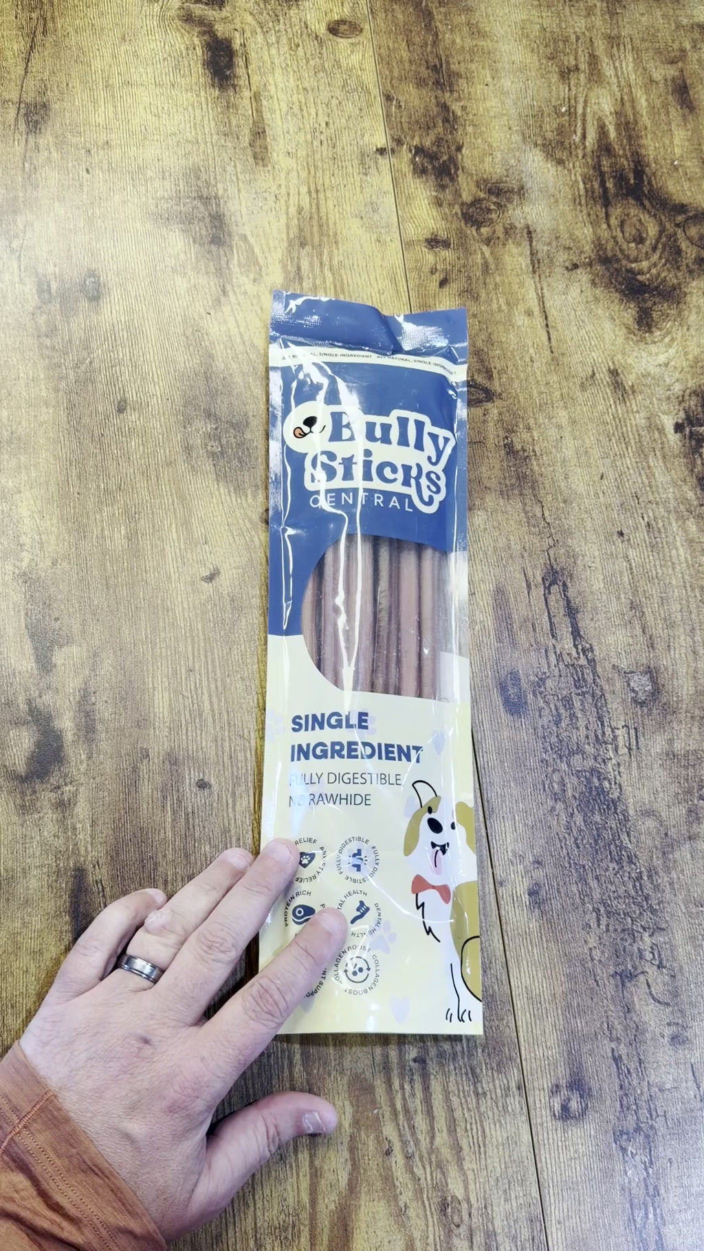 12 inch standard bully sticks video