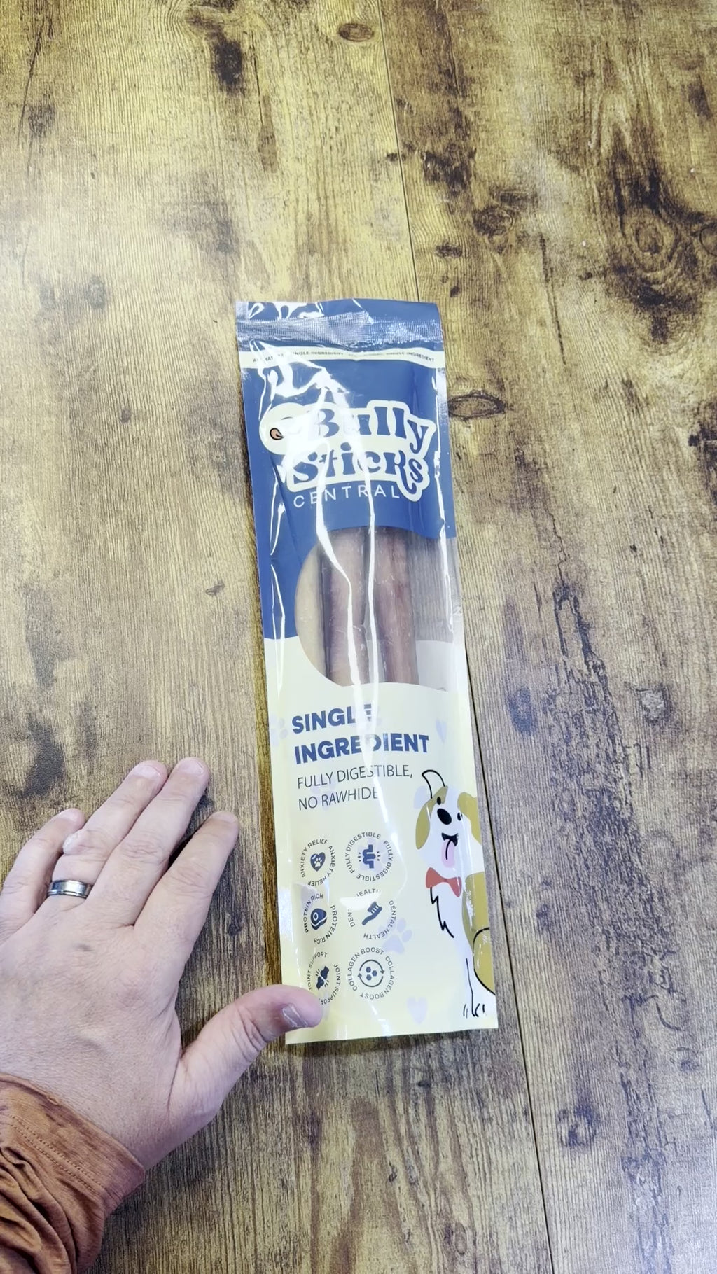 12 inch jumbo bully sticks video