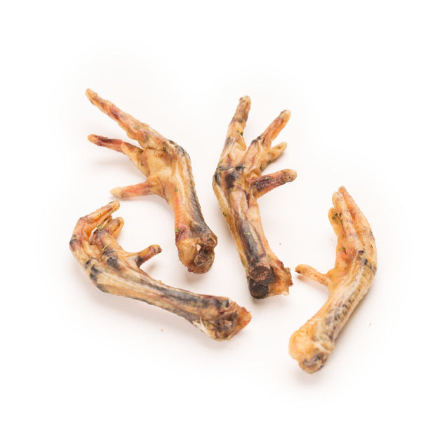 Dehydrated Chicken Feet for Dogs - Bully Sticks Central